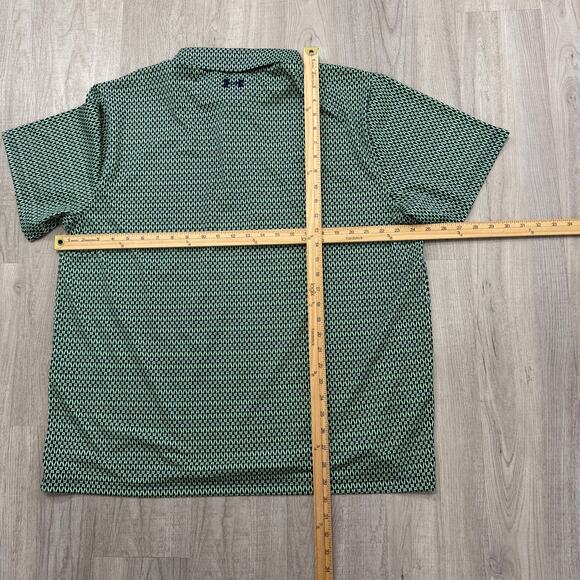 Under Armour The Playoff Polo 3.0 Shirt Men's 2XL XXL Green Performance Golf NEW - Picture 10 of 11